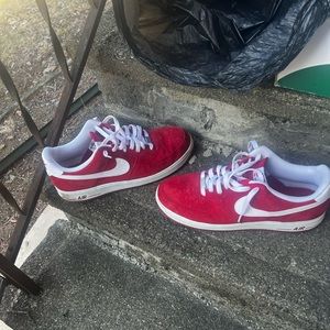 Nike, Air Force One, suede